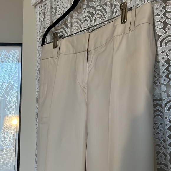 J.Crew cream colored straight leg pants - Picture 4 of 10